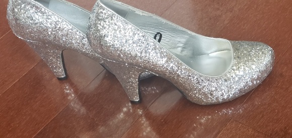 Qupid Sequined high heels - Picture 3 of 3